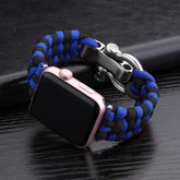 Outdoor Paracord Nylon Braided Watch Band